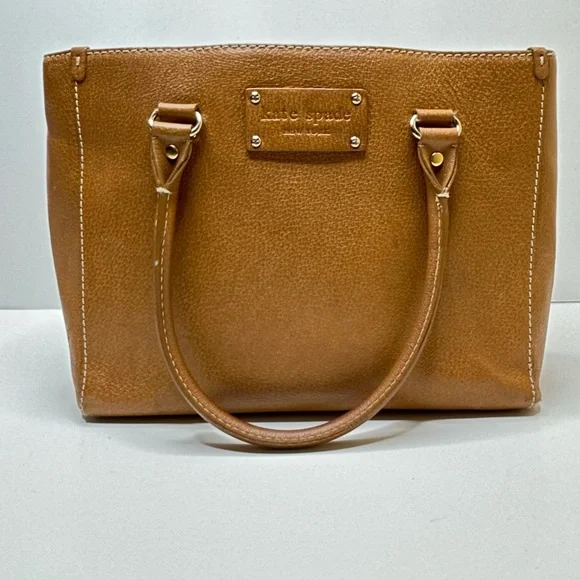 Kate Spade Brown Satchel with Gold Hardware - Picture 5 of 8